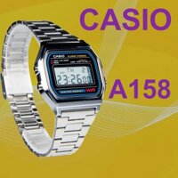 Đồng Hồ Nam/Nữ Casio A158 ..e., Chống Nước Tuyệt Đối, Siêu Bền, Pin Lâu 7 Năm