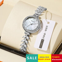 Đồng hồ nàng tiên cá thời trang 2025 Đồng hồ đeo tay nữ phong cách hot hot trên mạng nhỏ gọn và tinh tế Thạch Anh Phong Cách Hot trên mạng V8N3