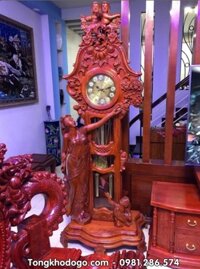 Đồng Hồ Nàng Tiên Gỗ Hương