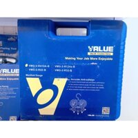 ĐỒNG HỒ NẠP GAS ĐÔI VALUE R410A  - CÓ DÂY