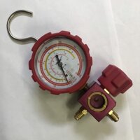 Đồng hồ nạp gas lạnh đơn Value VMG-1-S-L ( Áp Cao_màu đỏ )