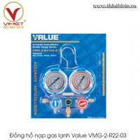 Đồng hồ nạp gas lạnh Value VMG-2-R22-03