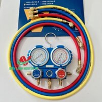 Đồng hồ nạp gas R22 Value VMG-2-R22-B, Đồng hồ gas đôi Value có dây