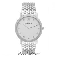 Đồng Hồ Neos N-30852M Nam Dây Thép Bạc