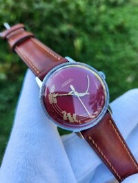 Đồng Hồ Nga Raketa Búa Liềm máy cơ cót