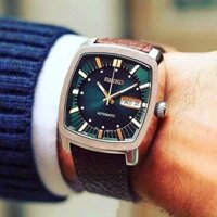 Đồng hồ Nhật SEIKO Recraft Automatic Green Dial SNKP27 - Mặt vuông xanh lá cực hiếm
