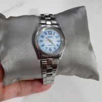 Đồng hồ nữ Alba Ingénu size 25mm Solar năng lượng ánh sáng second hand si Nhật