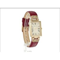 Đồng Hồ Nữ Anne Klein Day Da Đỏ Mặt Nhỏ Xinh Xinh Hàng Chính Hãng