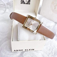Đồng hồ nữ ANNE KLEIN dây da nâu Tây model AK/2706CHHY