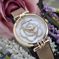 Đồng Hồ Nữ Anne Klein AK/3102MPGB 33mm Khắc Hoa