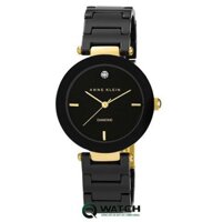 Đồng Hồ Nữ Anne Klein AK/1018BKBK 32mm - Dây bằng gốm ceramic đen