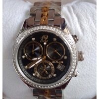 Đồng hồ nữ : Aolix al7066l có lịch 6 kim đính đá phong cách chính hãng