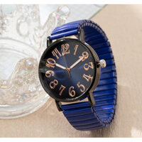 Đồng hồ nữ bán chạy nóng đồng hồ nữ học sinh kỹ thuật số Đồng hồ thạch anh dây đàn hồi Đồng hồ nữ