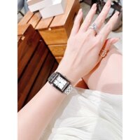 Đồng hồ nữ brand new 2024 Comlorvei D801 mặt chữ nhật size 34mm fullbox