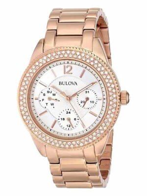 Đồng hồ nữ Bulova 97N101 – Dây Kim Loại