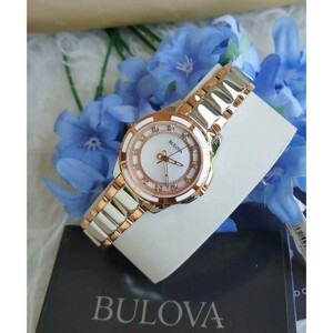 Đồng hồ nữ Bulova 98P134 - dây kim loại