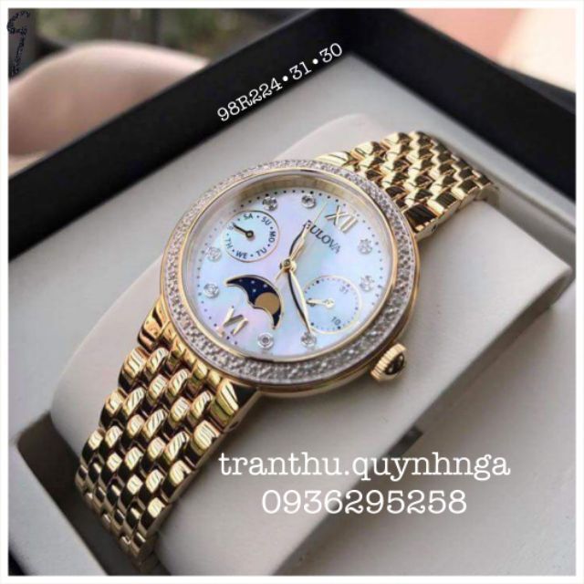 Nơi bán Đồng hồ nữ Bulova 98R224 giá rẻ nhất tháng 10/2022 配送ネットワーク BULOVA 98R224 腕時計(アナログ)