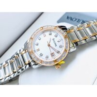 Đồng hồ nữ Bulova Diamonds Mother Of Pearl Dial Two Tone 98R199