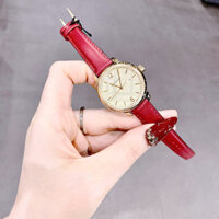 Đồng hồ nữ burberry bu10102 màu đỏ cao cấp fullbox