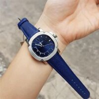 Đồng Hồ Nữ Burberry Cao Cấp Viền Trơn - Màu Xanh