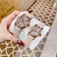 ĐỒNG HỒ NỮ BURBERRY DÂY DA , MẶT TRÒN , SIZE 34MM/28MM