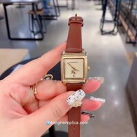 Đồng Hồ Nữ Burberry Mặt Vuông Máy Thuỵ Sĩ Rep 1:1 Cao Cấp