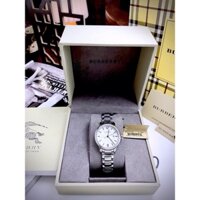 Đồng hồ nữ BURB€RRY BU10108 The Classic Round Watch 32mm, Full box, Luxury diamond watch