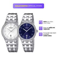 Đồng hồ nữ Candino C4544 mặt kính Sapphire, chống nước 5ATM, dây thép đeo tay cao cấp, chính hãng Thụy Sỹ