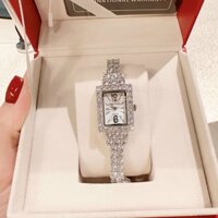 Đồng hồ nữ cao cấp Royal Crown 3584 Dây Đính Full Đá 24x32mm, Đồng Hồ Nữ, Authentic, Full Box, Luxury Diamond Watch