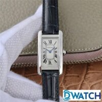 ĐỒNG HỒ NỮ CARTIER TANK AMERICAINE  WSTA0016 FAKE CAO CẤP NHÀ MÁY GS 35MM
