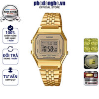 Đồng hồ nữ Casio Anh Khuê LA680WGA-9DF