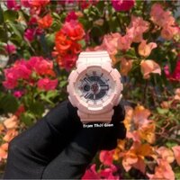 Đồng hồ nữ Casio Baby-G BA-110RG-4A - Kích thước vỏ : 46,3×43,4×15,8mm