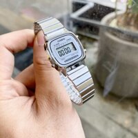 Đồng hồ Nữ Casio LA670 bản mini đặc biệt, dây thép không gỉ, siêu đẹp hiện đại, thanh lịch Full box – Panda.watch