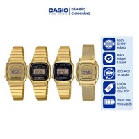 Đồng hồ Nữ Casio LA670, đồng hồ chính hãng, các phiên bản màu vàng