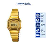 Đồng hồ Nữ Casio LA670WGA-9, đồng hồ chính hãng, vàng mặt vàng