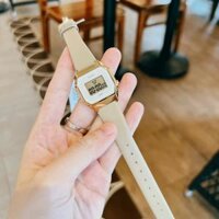 Đồng Hồ Nữ Casio LA680 Dây Da