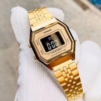 ĐỒNG HỒ NỮ CASIO LA680WGA-1DF Gold - Dây kim loại