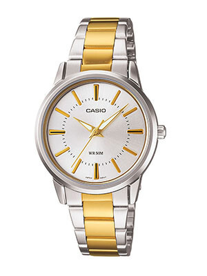 Đồng hồ nữ Casio LTP-1303SG - dây thép không gỉ