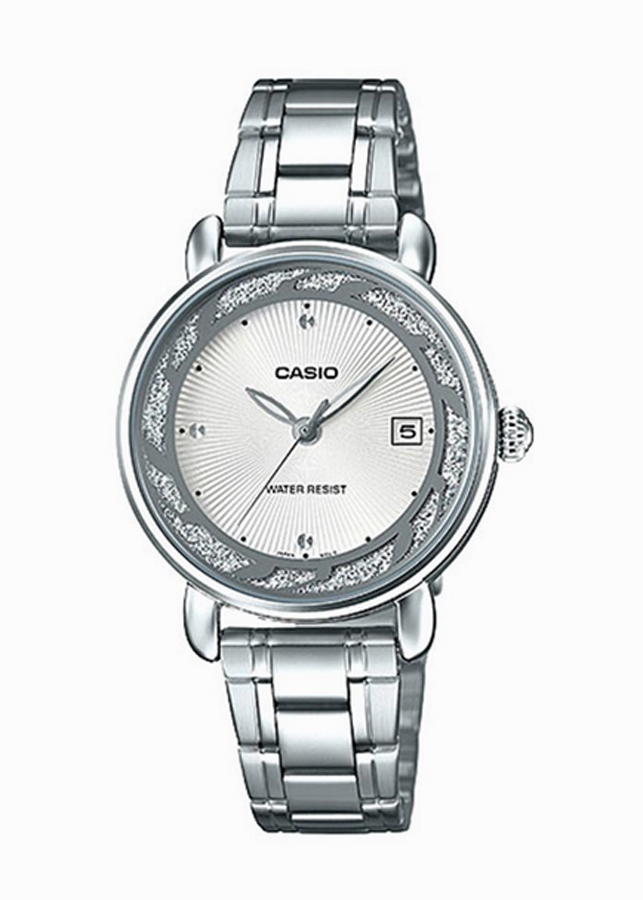 Đồng hồ nữ Casio LTP-E120D - dây thép không gỉ