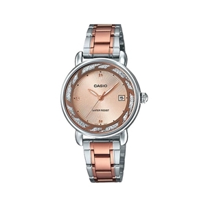 Đồng hồ nữ Casio LTP-E120RG-9ADF - dây thép