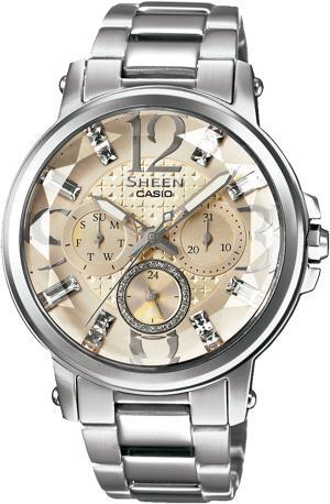 Đồng hồ nữ Casio SHE-3035D – Dây Kim Loại