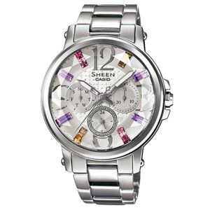 Đồng hồ nữ Casio SHE-3035D – Dây Kim Loại