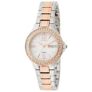 Đồng hồ nữ Casio SHE-4800SG - dây kim loại