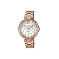 ĐỒNG HỒ NỮ CASIO SHEEN SHE-3043PG-7A Rose Gold Sang trọng - Chống nước 50 mét