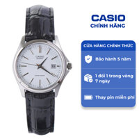 Đồng Hồ Nữ CASIO LTP-1183E-7ADF Quartz Mặt Kính Khoáng Tròn 28mm Vỏ Thép Không Gỉ Chống Nước Chính Hãng CASIO