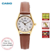 Đồng hồ nữ Casio LTP-1094Q-7B7RDF dây da mặt nhỏ