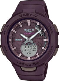 Đồng hồ Nữ Casio BSA-B100AC-5ADR thể thao G SQUAD, kết nối thông minh - Nâu