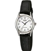 Đồng hồ nữ Casio LTP-1094E-7BRDF Dây da màu đen - Mặt số màu trắng