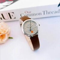 ĐỒNG HỒ NỮ CHÍNH HÃNG Bulova 96L211 Quartz Brown Leather Dress Watch For Lady