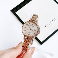 ĐỒNG HỒ NỮ CHÍNH HÃNG CITIZEN EW2443-55X Eco Drive Rose Gold Case & Stainless Steel For Lady